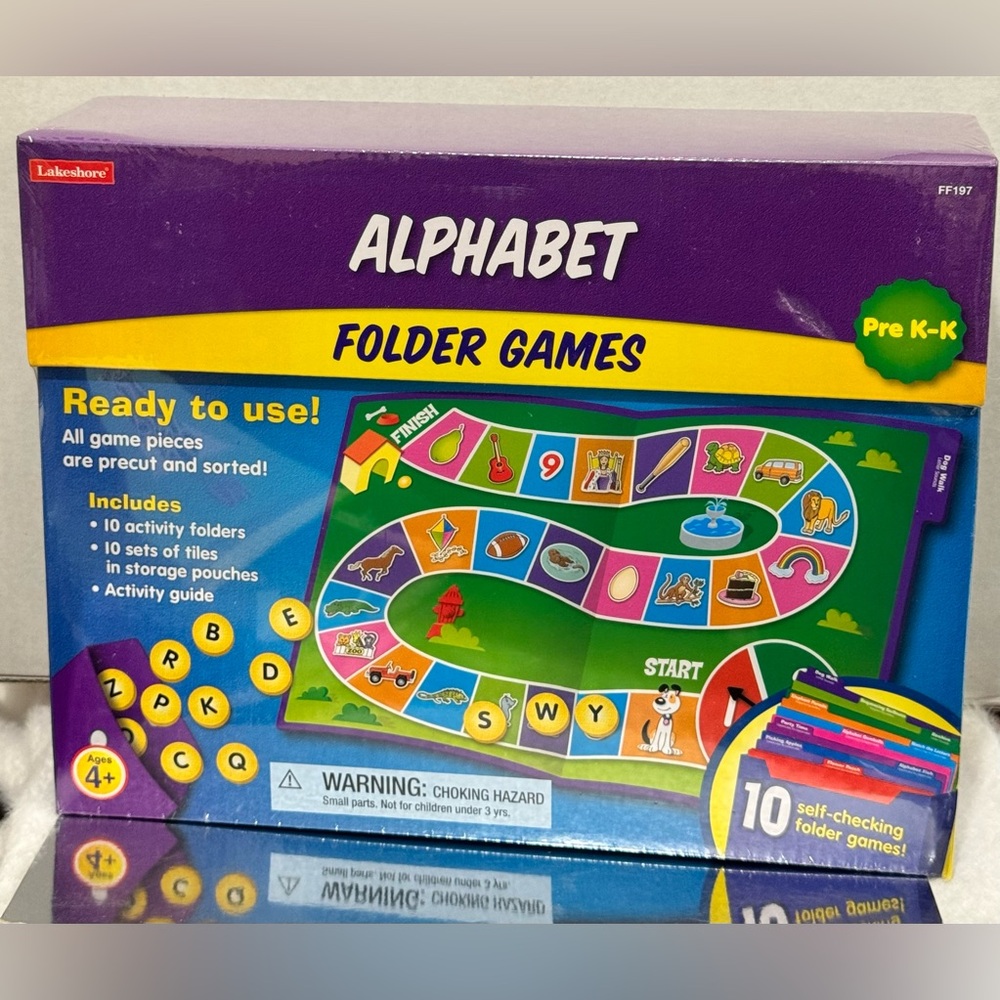 Lakeshore Alphabet Folder Games